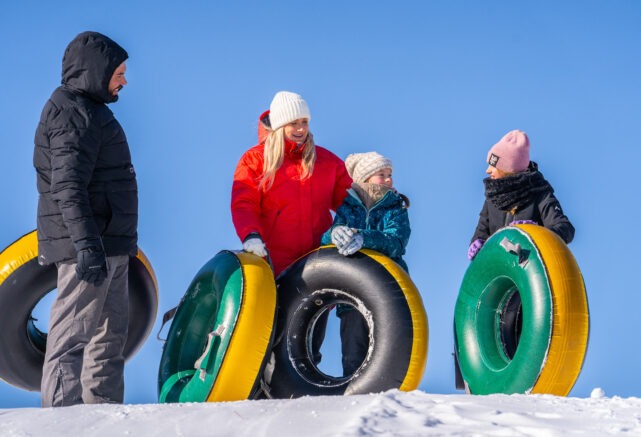 Snow tubing